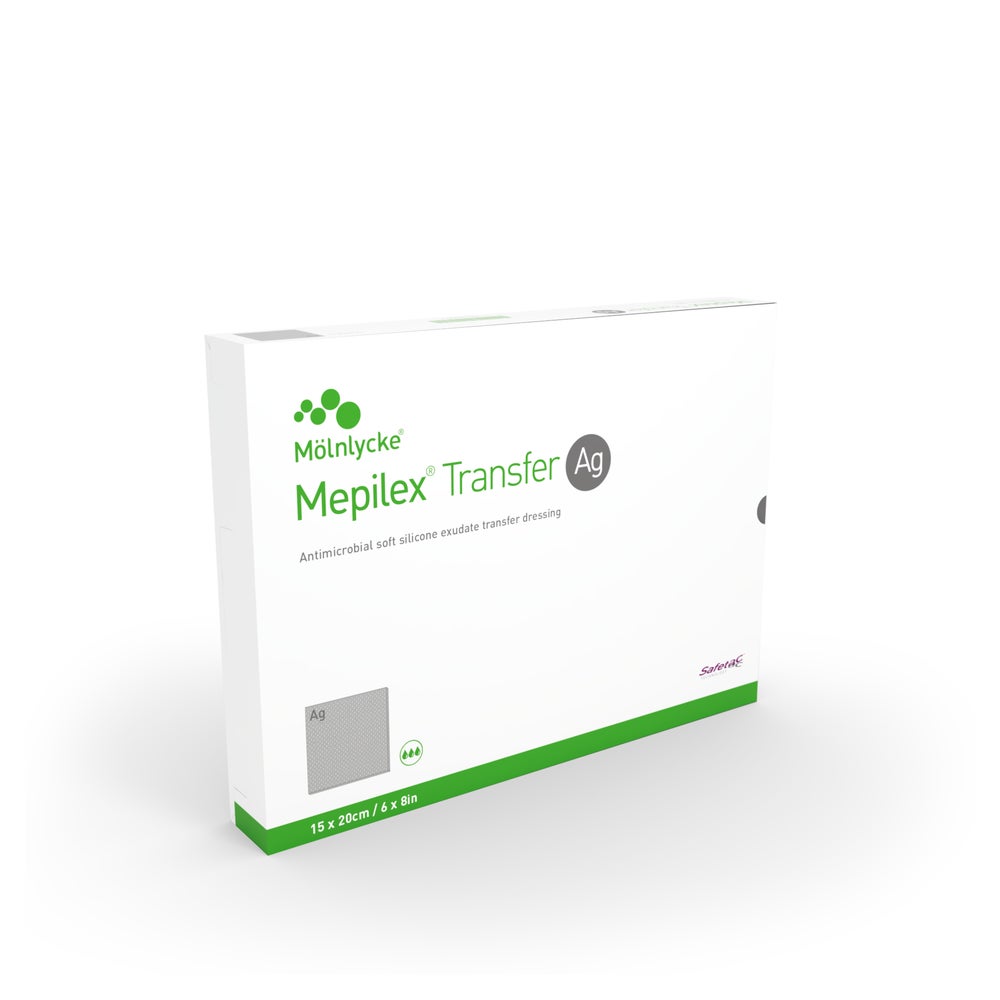 Mepilex Transfer Ag Schaumverband 15x20 10 St