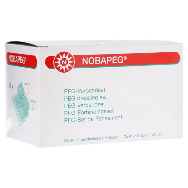 NOBA Nobapeg® steriles Verbandwechselset 15 Stück 15 St
