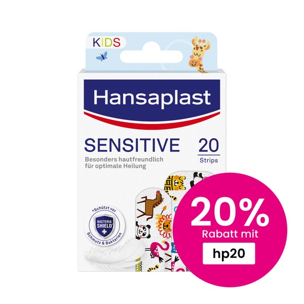 Hansaplast Sensitive Kinder Pflasterstri 20 St