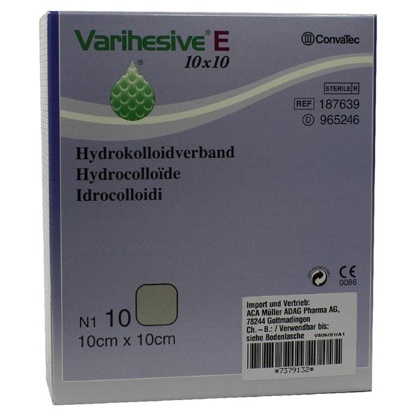Varihesive E 10x10 cm HKV hydroaktiv 965 10 St