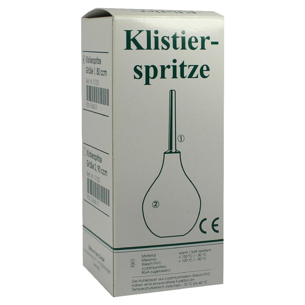 Klistierspritze Gr.1 Birnf.m.kan.80 g 1 St