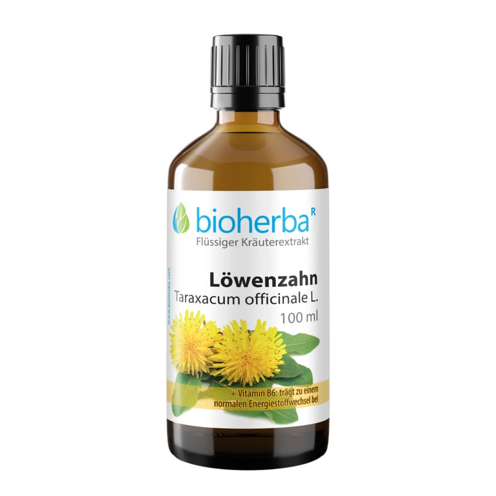 Bioherba Löwenzahn Taraxacum officinale L. Tropfen Tinktur 100 ml