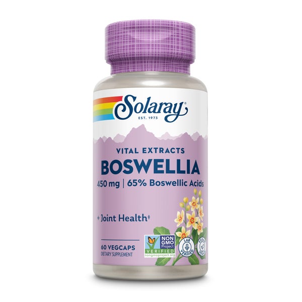 Boswellia Extrakt 450 Mg Weihrauch Solaray Kapseln 60 St