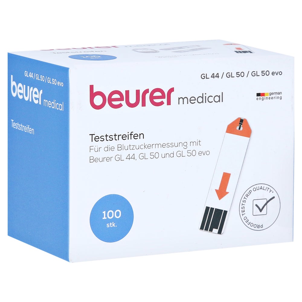 Beurer Gl44/gl50 Blutzucker-teststreifen 100 St