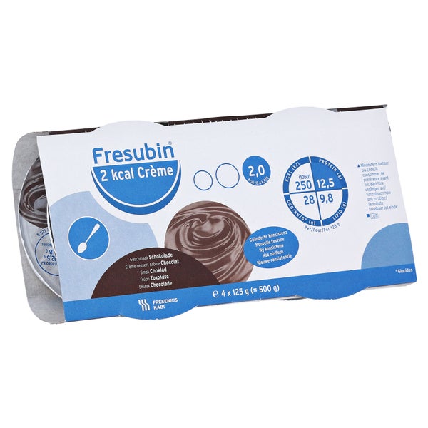 Fresubin 2 kcal Creme Schokolade im Bech 4X125 g