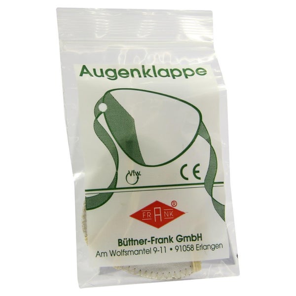 Augenklappe mit Gummiband sandfarben 1 St