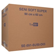 SENI Soft Super Bettschutzunterlage 90x6 50 St