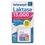 Produktabbildung: tetesept Laktase 13.000 Langzeit-Depot | 40 Tabletten 40 St