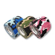 Produktabbildung: LisaCare selbstklebender Verband - 5cm x 4,5m - Camo-Mix 3 St