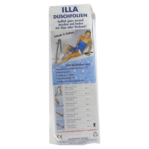 Duschfolien Hand 40 cm 5 St