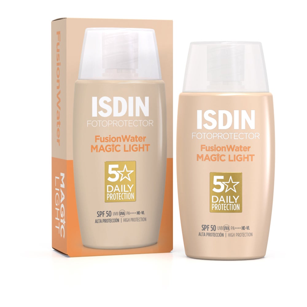 ISDIN FusionWater Color light getönte Sonnencreme LSF 50 50 ml