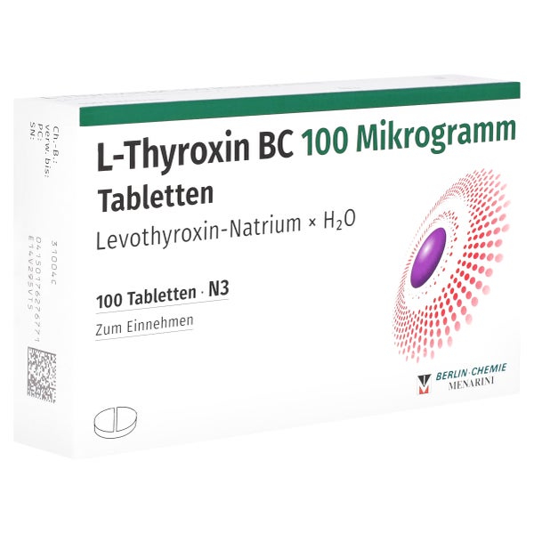 L-thyroxin BC 100 Mikrogramm Tabletten 100 St