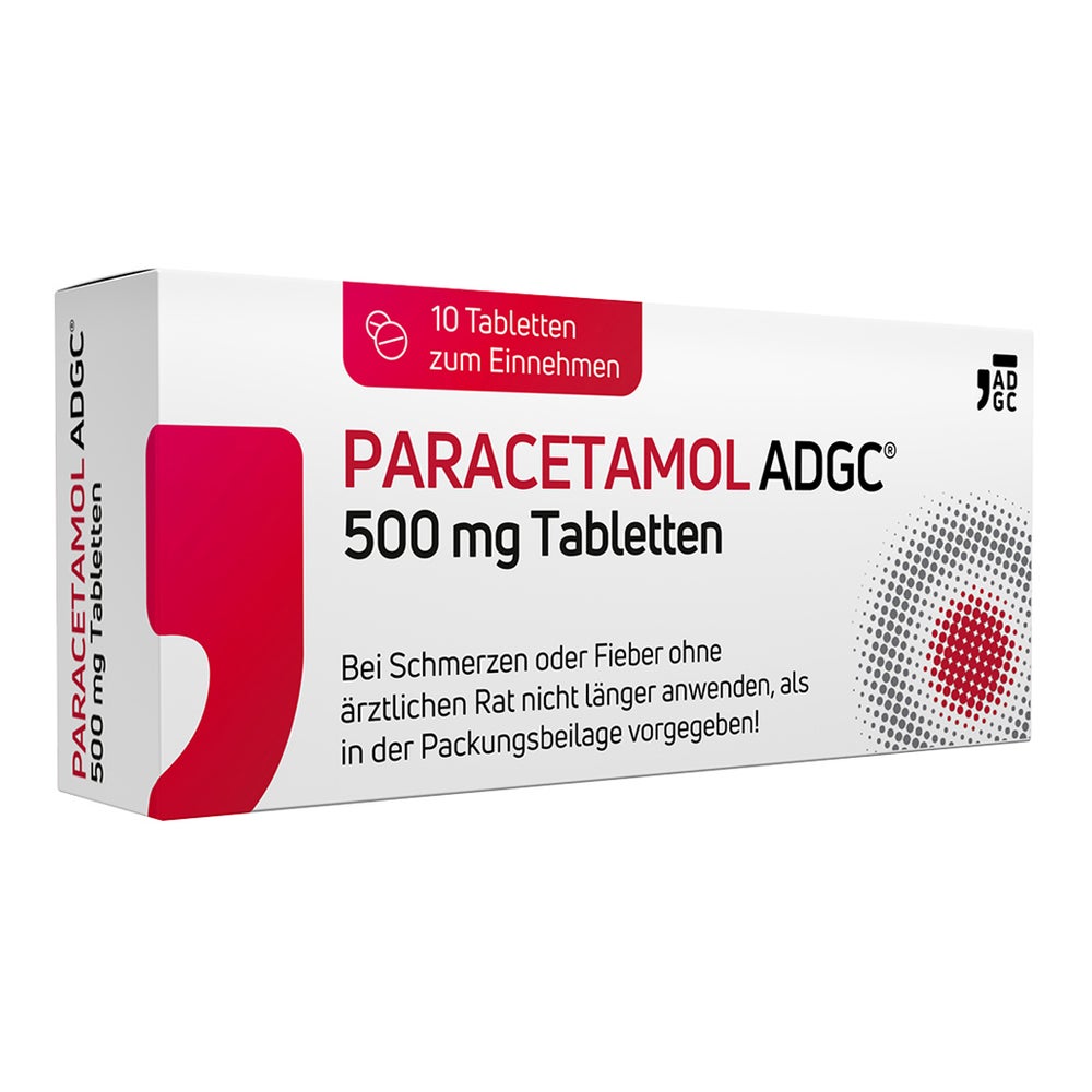 Paracetamol ADGC 500mg 10 St