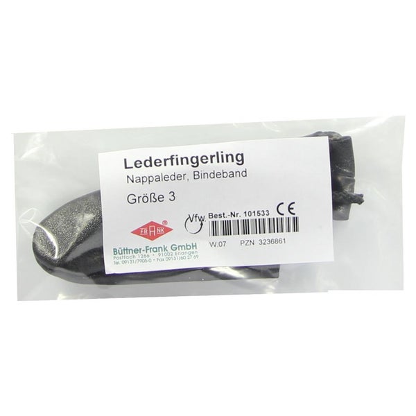 Fingerling Leder Gr.3 Bindeband 1 St