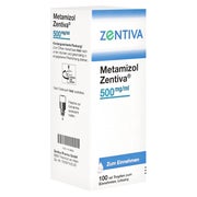 METAMIZOL Zentiva 500 mg/ml Tropf.z.Einnehmen Lsg. 100 ml