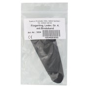 Fingerling Leder Gr.4 mit Bindeband 1 St