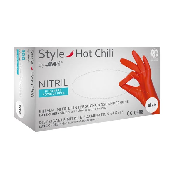 Style Hot Chili Unt.Hands.Nitril unster. 100 St 100 St