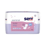 Seni Control Super Inkontinenzeinlagen Unisex, 20 x 37 cm, 780 ml 12X15 St