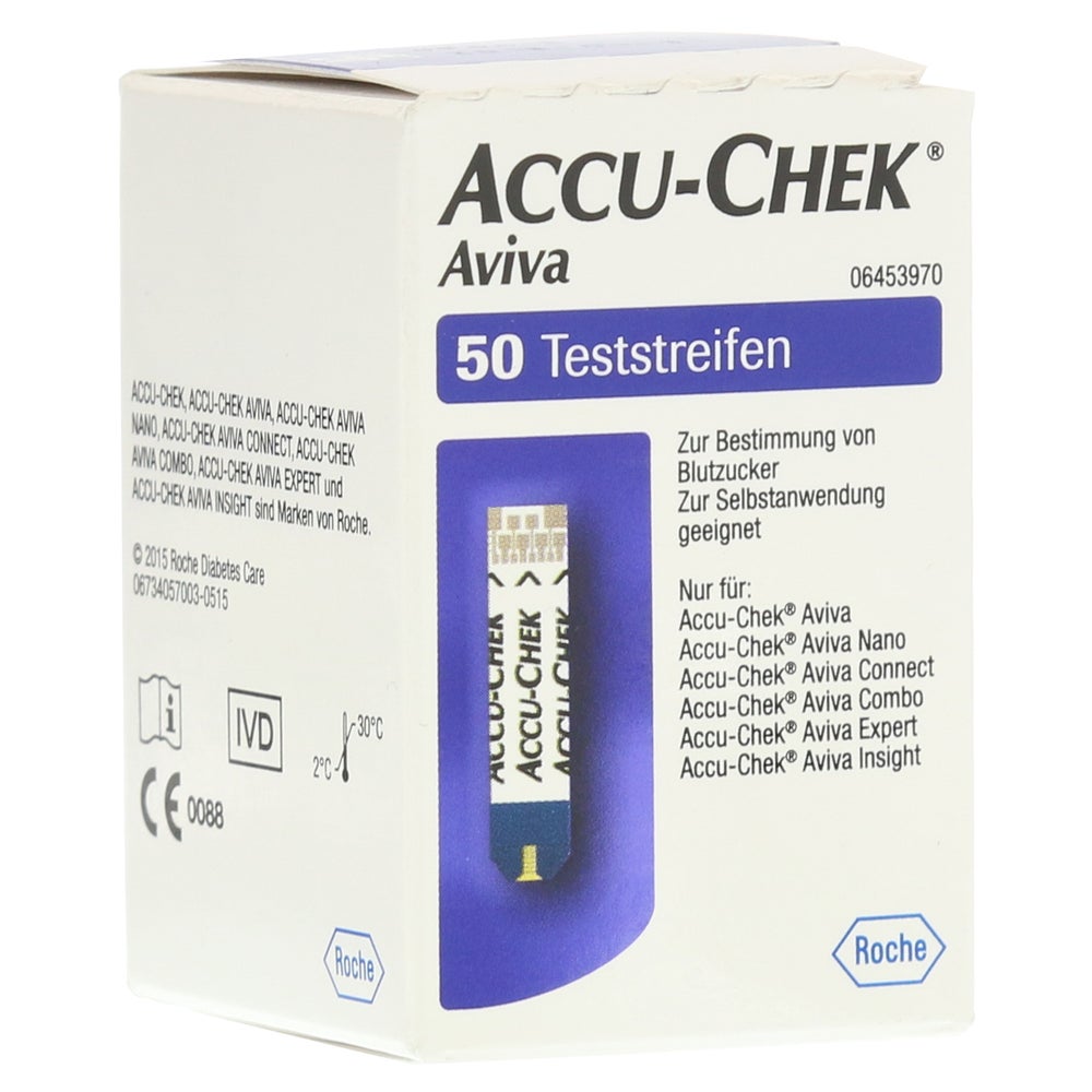 Accu-chek Aviva Teststreifen Plasma II 50 St