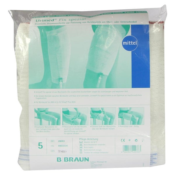 Urimed Fix Spezial mittel Beinumf.45-65 5 St