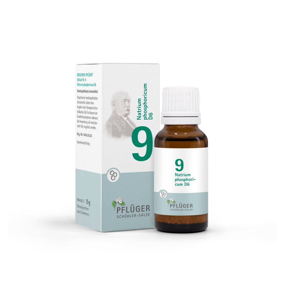 Biochemie Pflüger Schüßler-Salz Nr. 9 Natrium phosp. D6 15 g