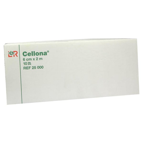 Lohmann Rauscher Cellona Gipsbinde 2 x 5 Stück - 6 cm x 2 m 2X5 St