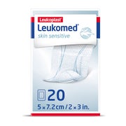 Produktabbildung: Leukomed skin Sensitive steril 5x7,2 cm 20 St