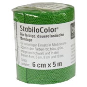 Produktabbildung: BORT Stabilocolor Binde 6 cm grün 1 St