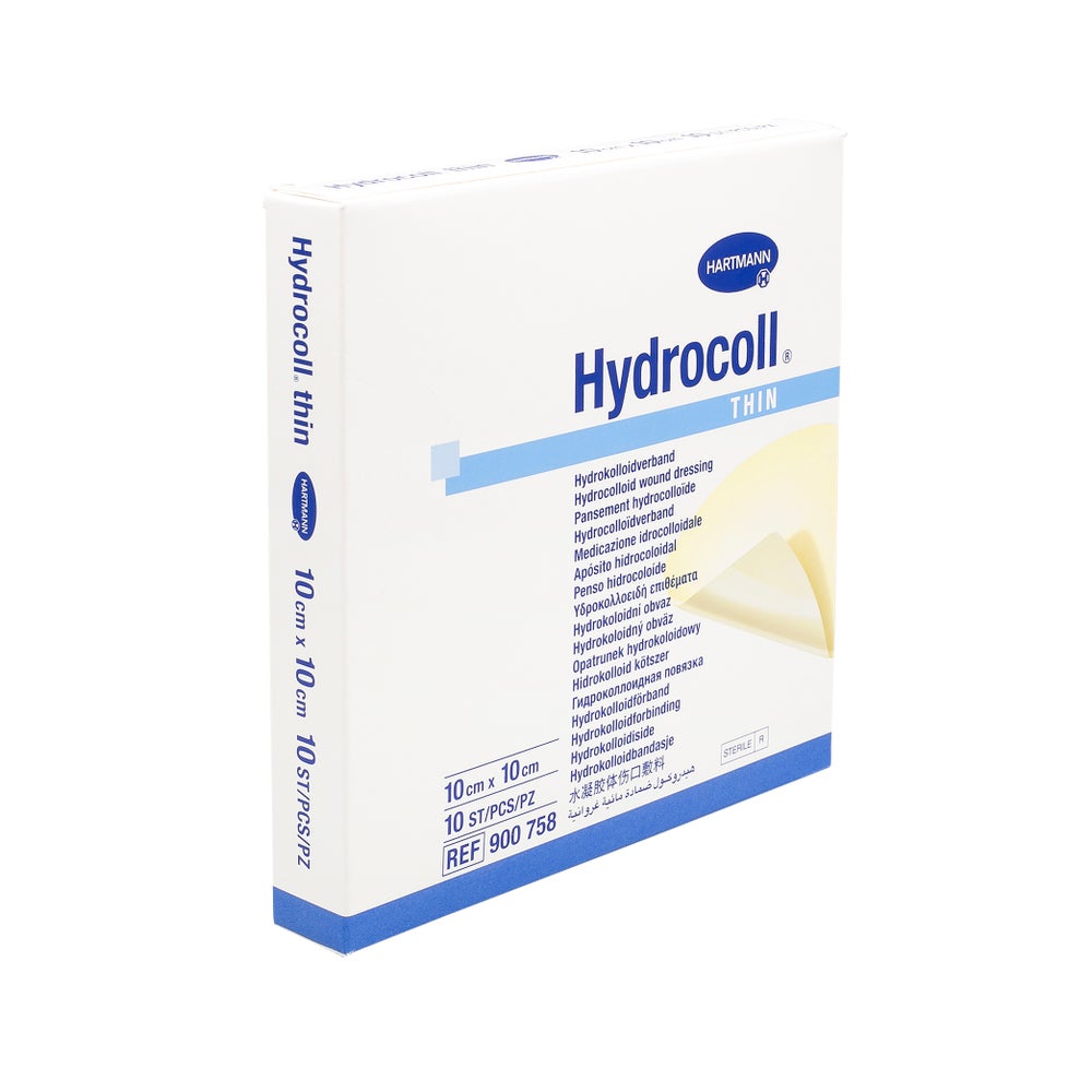 Hydrocoll thin Wundverband 10x10 cm 10 St