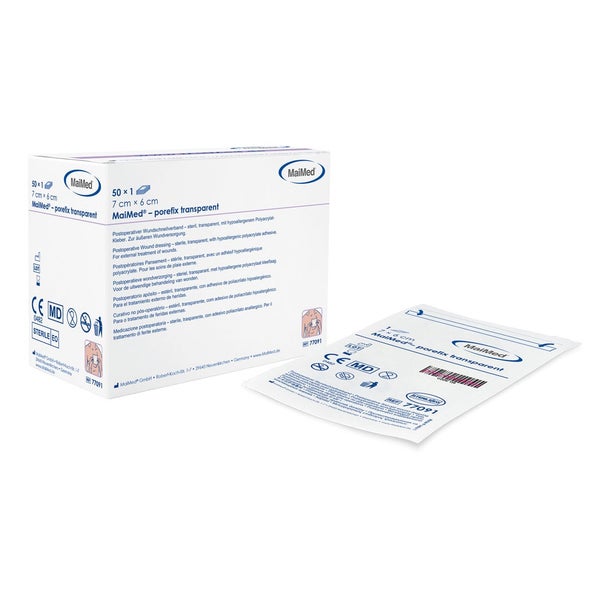 MaiMed® porefix transparent Wundschnellverband - 20 x 10 cm 25 St