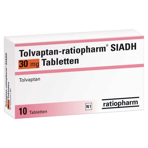 TOLVAPTAN-ratiopharm SIADH 30 mg Tabletten 10 St