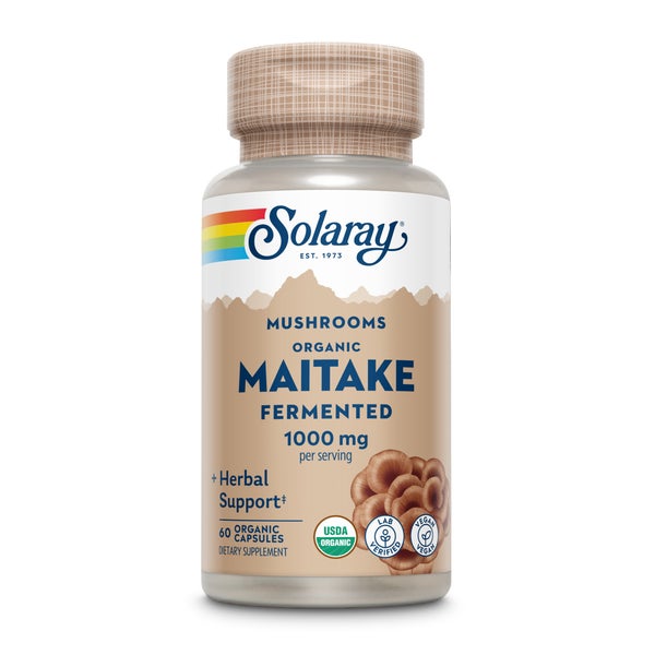 Maitake Fermentiert Solaray Kapseln 60 St
