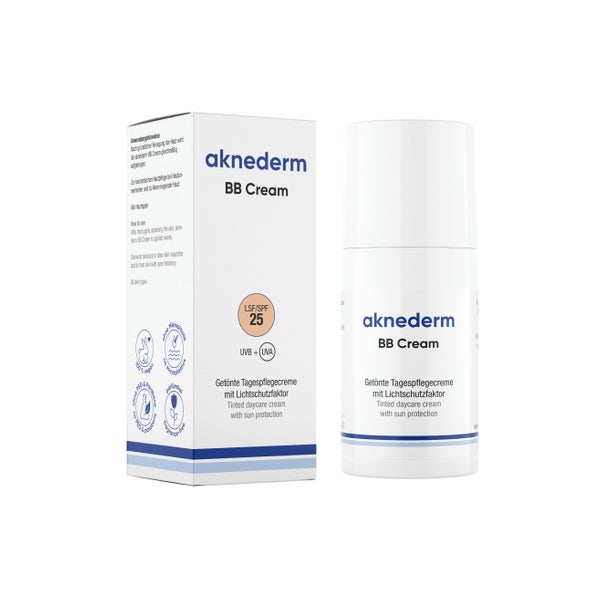 Aknederm BB Cream getönt LSF 25 30 ml