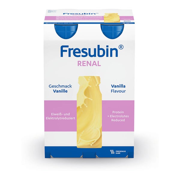 Fresubin Renal Trinknahrung Vanille 4X200 ml