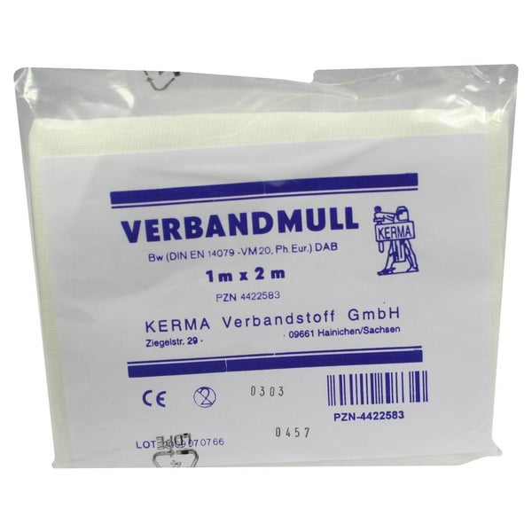 Verbandmull 1x2 m unsteril 1 St
