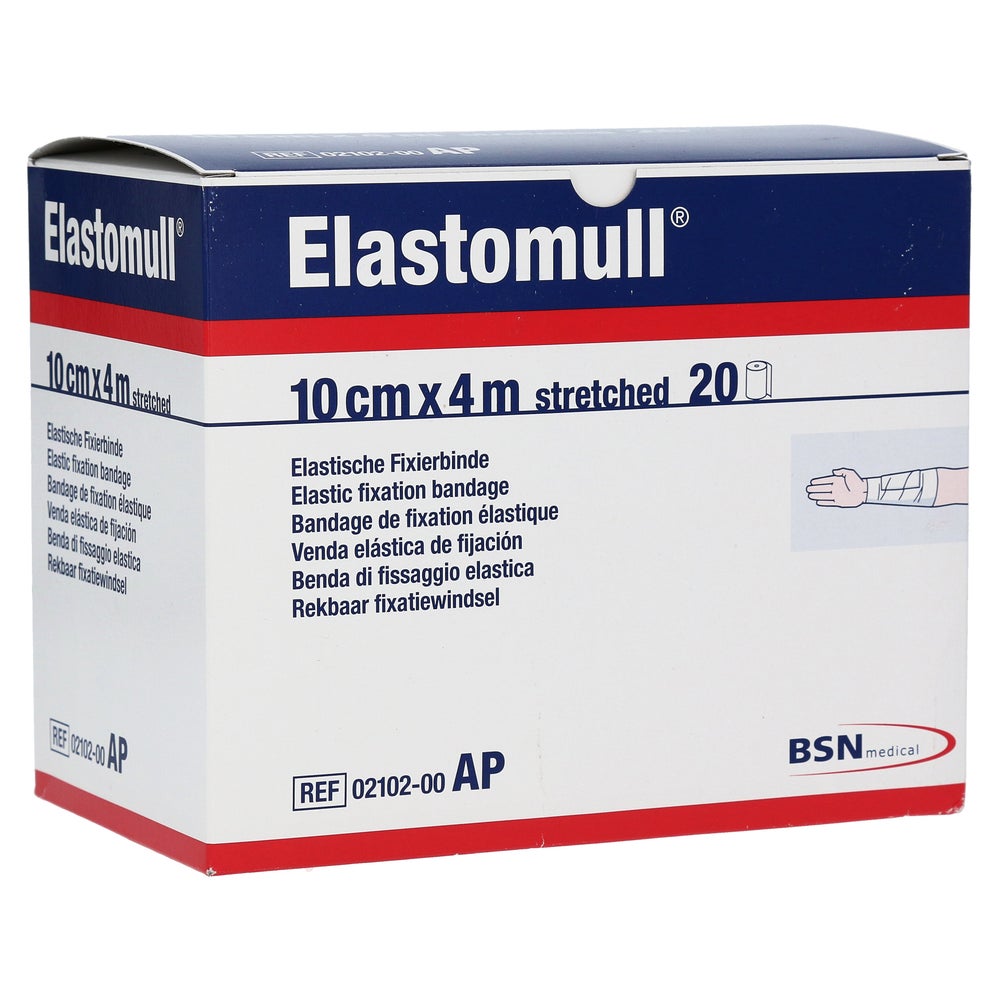 Elastomull 10 cmx4 m elast.Fixierb.2102 20 St