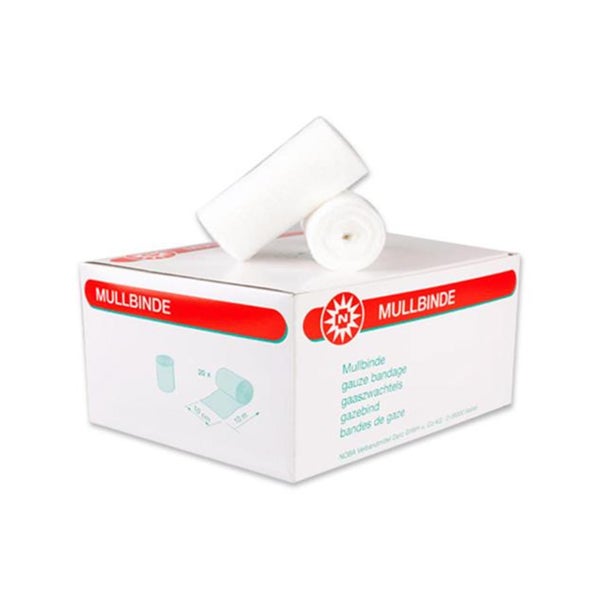 NOBA Mullbinden ohne Folie 20 Stück - 10 m x 4 cm 20 St