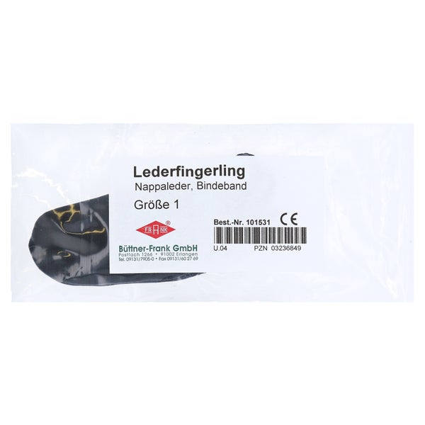 Fingerling Leder Gr.1 Bindeband 1 St