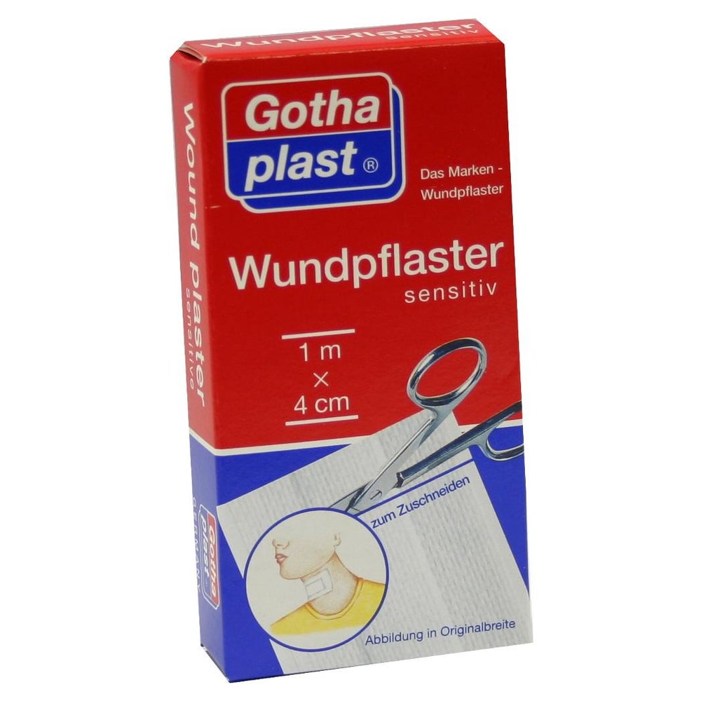 Gothaplast Wundpflaster sensitiv 1mx4cm 1 St