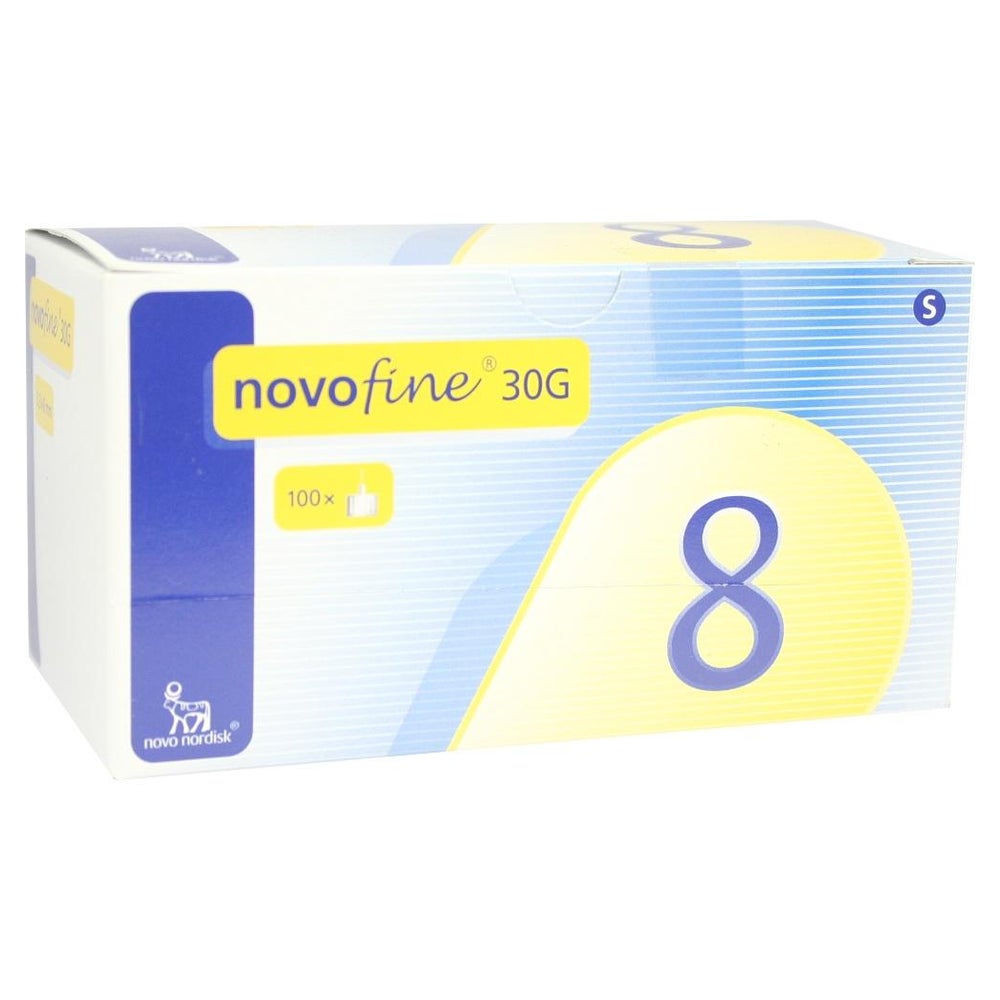 Novofine Nadeln 0,30x8 mm 100 St