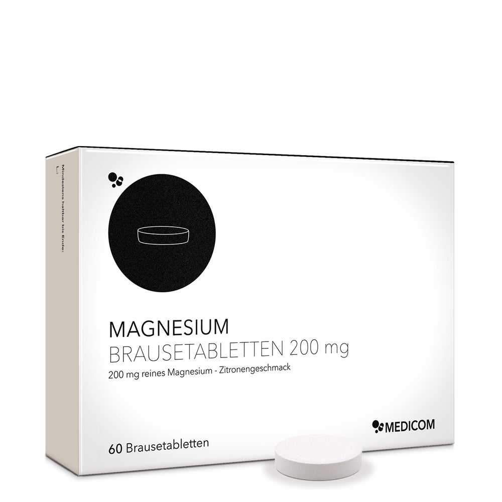 Magnesium Brausetabletten 200 mg 60 St