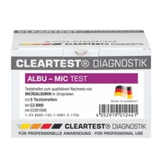 Produktabbildung: Cleartest® Albu-Mic Schnelltest 5 St