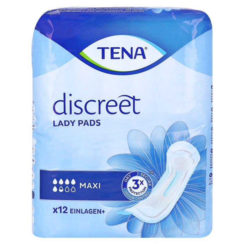 TENA Lady Discreet Maxi Inkontinenz Einlagen 12 St, 12 St online