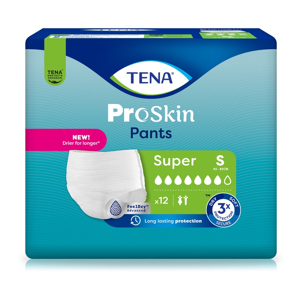 TENA ProSkin Pants Super S, 12 Stück 12 St