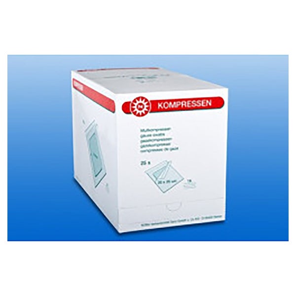 Noba Mullkompressen steril 16-lagig 6 x 20 Stück 10 x 10 cm 6X20 St