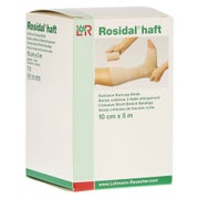 Lohmann & Rauscher Rosidal haft Kurzzugbinde, 5 m, unsteril, textilelastisch - 1 Stück, einzeln in Faltschachtel, Maße: 10 cm x 5 m 1 St