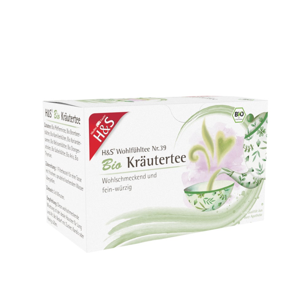 H&S Bio Kräutertee Filterbeutel 20X1,5 g