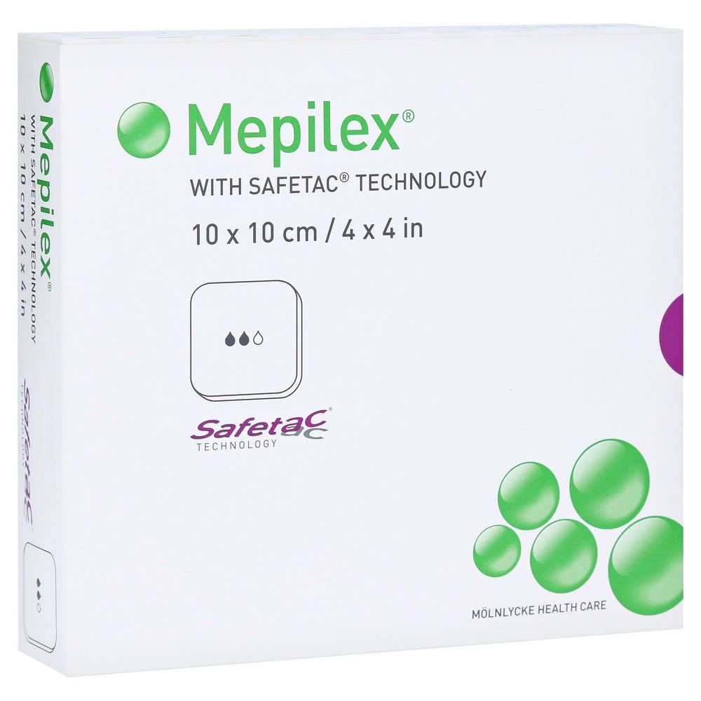 Mepilex 10x10 cm Schaumverband 5 St