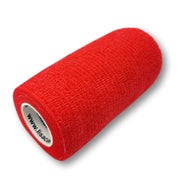 LisaCare kohäsive Bandage - Rot - 10cm x 4,5m 1 St