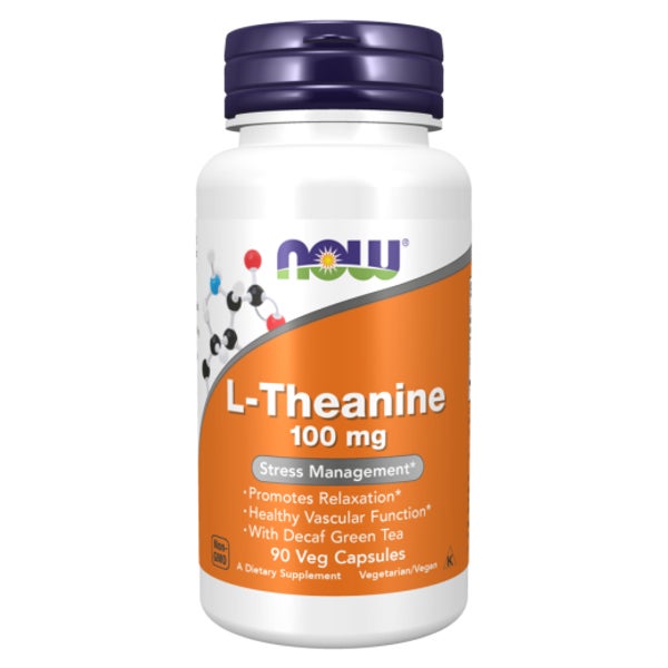 L-Theanin mit koffeinfreiem Grüntee 100 mg, Gemüsekapseln 90 St
